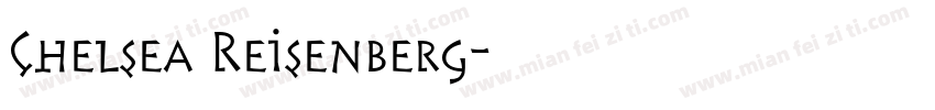 Chelsea Reisenberg字体转换